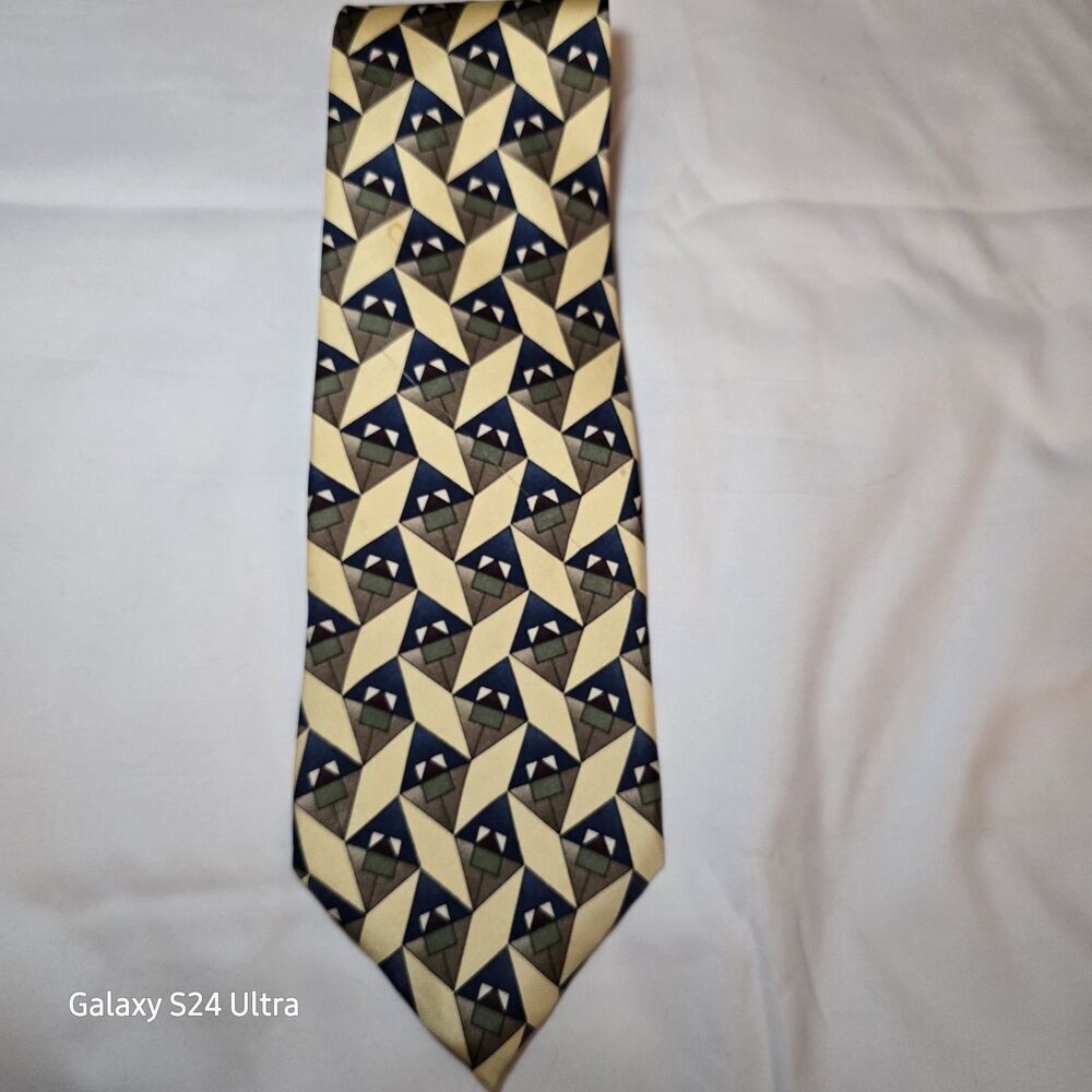 Men's Stafford Silk Tie Extra Long Made In USA